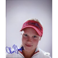 Minea Blomqvist LPGA Golfer Signed 8x10 Glossy Photo JSA Authenticated