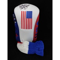 Catherine Cartwright LPGA Signed USA Golf Head Cover JSA Authenticated