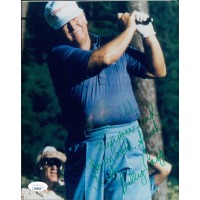 Billy Casper PGA Golfer Signed 8x10 Glossy Photo JSA Authenticated