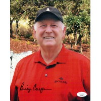 Billy Casper PGA Golfer Signed 8x10 Cardstock Promo Photo JSA Authenticated