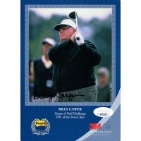Billy Casper PGA Golfer Signed 5x7 Cardstock Promo Photo JSA Authenticated