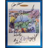 Charity Cup Phoenix Open Signed 1996 Program JSA Authenticated Rice Elway +9