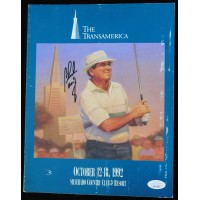 Charles Coody PGA Golfer Signed The Transamerica 1992 Program JSA Authenticated