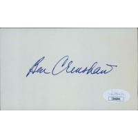 Ben Crenshaw PGA Golfer Signed 3x5 Index Card JSA Authenticated