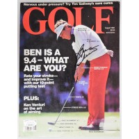 Ben Crenshaw PGA Golfer Signed August 1988 Golf Magazine JSA Authenticated