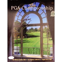 John Daly Signed 1995 PGA Championship Riviera Program JSA Authenticated