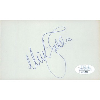 Nick Faldo PGA Golfer Signed 3x5 Index Card JSA Authenticated