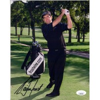 David Frost PGA Golfer Signed 8x10 Matte Photo JSA Authenticated