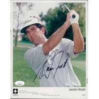 David Frost PGA Golfer Signed 8x10 Glossy Photo JSA Authenticated