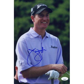 Jim Furyk Golfer PGA Signed 8x12 Glossy Photo JSA Authenticated