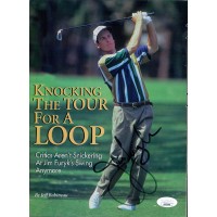 Jim Furyk PGA Golfer Signed 7.5x10.5 Cut Magazine Page Photo JSA Authenticated