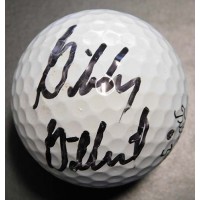 Gibby Gilbert PGA Signed Titleist Golf Ball JSA Authenticated