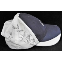 John Mahaffey, Billy Ray Brown, Curt Byrum Signed Golf Hat JSA Authenticated