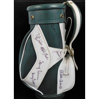 Golf Hall of Famers and Stars Signed by 11 Mini Golf Bag JSA Authenticated