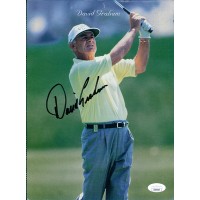 David Graham PGA Golfer Signed 8x11 Cut Magazine Page Photo JSA Authenticated