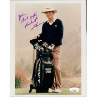 Hubert Green PGA Golfer Signed 8x10 Glossy Photo JSA Authenticated