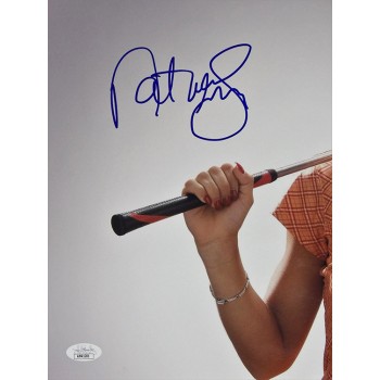 Natalie Gulbis LPGA Golfer Signed 12x18 Glossy Photo JSA Authenticated