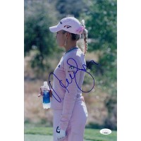 Natalie Gulbis LPGA Golfer Signed 8x12 Glossy Photo JSA Authenticated