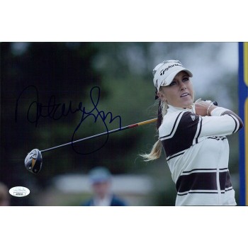 Natalie Gulbis LPGA Golfer Signed 8x12 Glossy Photo JSA Authenticated