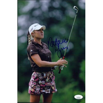 Natalie Gulbis LPGA Golfer Signed 8x12 Glossy Photo JSA Authenticated