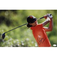 Sophie Gustafson LPGA Golfer Signed 12x18 Glossy Photo JSA Authenticated