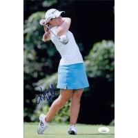 Kim Hall LPGA Golfer Signed 8x12 Glossy Photo JSA Authenticated