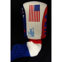 Butch Harmon PGA Signed USA Golf Head Cover JSA Authenticated
