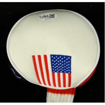 Butch Harmon PGA Signed USA Golf Head Cover JSA Authenticated