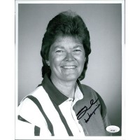 Sandra Haynie LPGA Golfer Signed 8x10 Glossy Photo JSA Authenticated