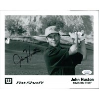 John Huston PGA Golfer Signed 8x10 Glossy Promo Photo JSA Authenticated