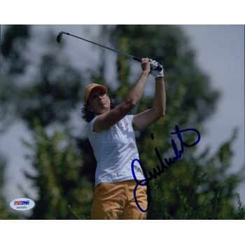 Juli Inkster LPGA Golfer Signed 8x10 Matte Photo PSA Authenticated