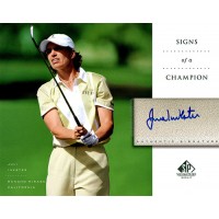 Juli Inkster Signed 2004 SP Signs of a Champion 8x10 Photo UDA Authenticated