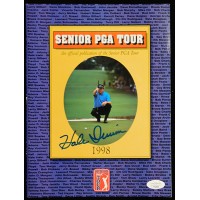 Hale Irwin Golfer Signed 1998 Senior PGA Tour Magazine Program JSA Authenticated