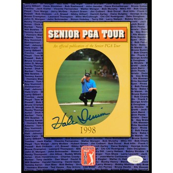 Hale Irwin Golfer Signed 1998 Senior PGA Tour Magazine Program JSA Authenticated