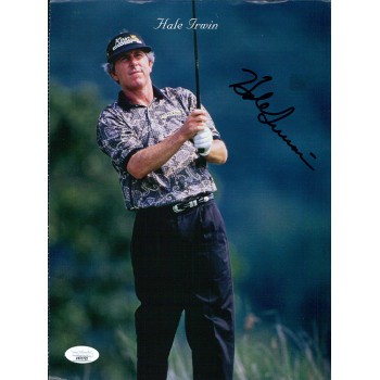 Hale Irwin PGA Golfer Signed 8x11 Cut Magazine Page Photo JSA Authenticated