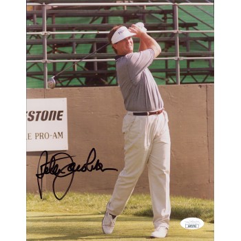 Peter Jacobsen PGA Golfer Signed 8x10 Glossy Photo JSA Authenticated