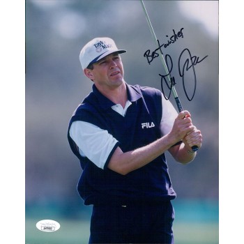 Lee Janzen PGA Golfer Signed 8x10 Matte Photo JSA Authenticated