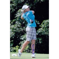 Sarah Kemp LPGA Golfer Signed 8x12 Glossy Photo JSA Authenticated