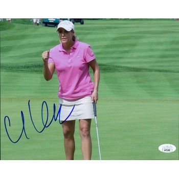 Cristie Kerr LPGA Golfer Signed 8x10 Glossy Photo JSA Authenticated