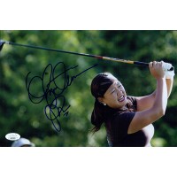 Christina Kim LPGA Golfer Signed 8x12 Glossy Photo JSA Authenticated