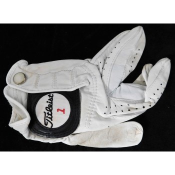 Christina Kim LPGA Golfer Signed Used Titlist Glove JSA Authenticated