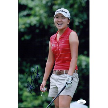 In-Kyung Kim LPGA Golfer Signed 8x12 Glossy Photo JSA Authenticated