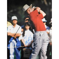 Tom Kite Golfer PGA Signed 11x14 Matte Photo JSA Authenticated