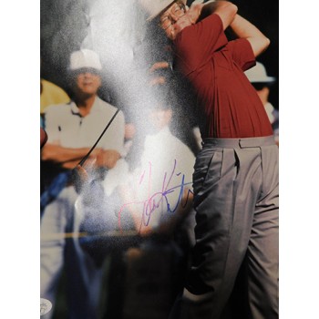 Tom Kite Golfer PGA Signed 11x14 Matte Photo JSA Authenticated