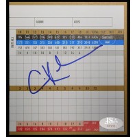 Carin Koch LPGA Golfer Signed Blackhawk Country Club Scorecard JSA Authenticated