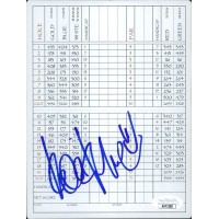 Kelli Kuehne LPGA Golfer Signed The Ridge Golf Club Scorecard JSA Authenticated