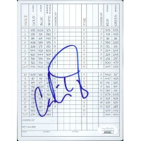 Candie Kung LPGA Golfer Signed The Ridge Golf Club Scorecard JSA Authenticated