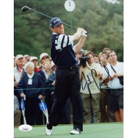 Justin Leonard PGA Golfer Signed 8x10 Glossy Photo JSA Authenticated