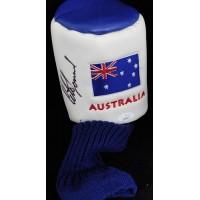 Peter Lonard PGA Signed Australia Golf Head Cover JSA Authenticated