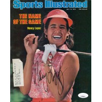 Nancy Lopez LPGA Signed Sports Illustrated Cut Magazine Page JSA Authenticated